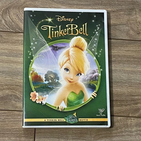 Disney TinkerBell A tinker bell Disney Fairies Movie DVD & The Aristocats DVD - Picture 2 of 15